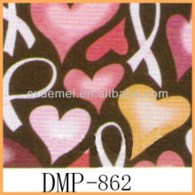 Star and heart Canvas printed fabric to make bags and shoes